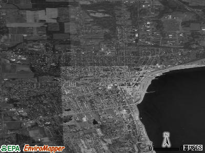 Geneva satellite photo by USGS